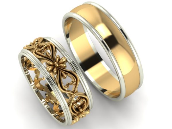 Zlatý dámský prsten Jeanne