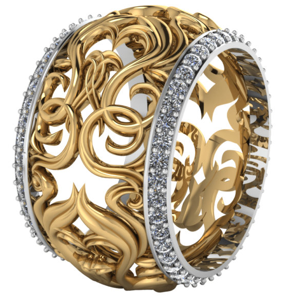 Zlatý dámský prsten Lilly