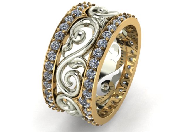 Zlaté snubní prsteny CULRED